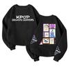 Children's Fashionable Lightweight Long-sleeved Round Neck Pullover With Pockets Printed Pullover