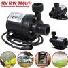 Garten Hochdruckpumpe DC 12V Tauchpumpe 800L/H Bürstenlose Wasserpumpe IP68 Wasserdicht Geräuscharm Hohe Leistung Förderhöhe 5M