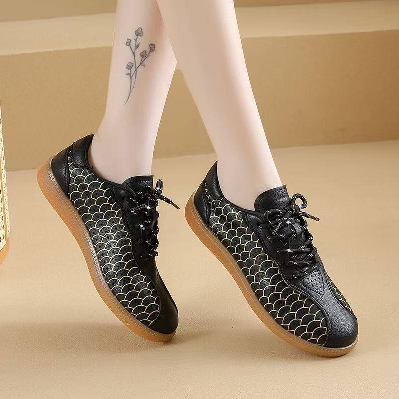 Tai Chi Schuhe Rindersehnensohle Herbst Neu Atmungsaktiv Laufsportschuhe Freizeit Board Schuhe Weiche Sohle