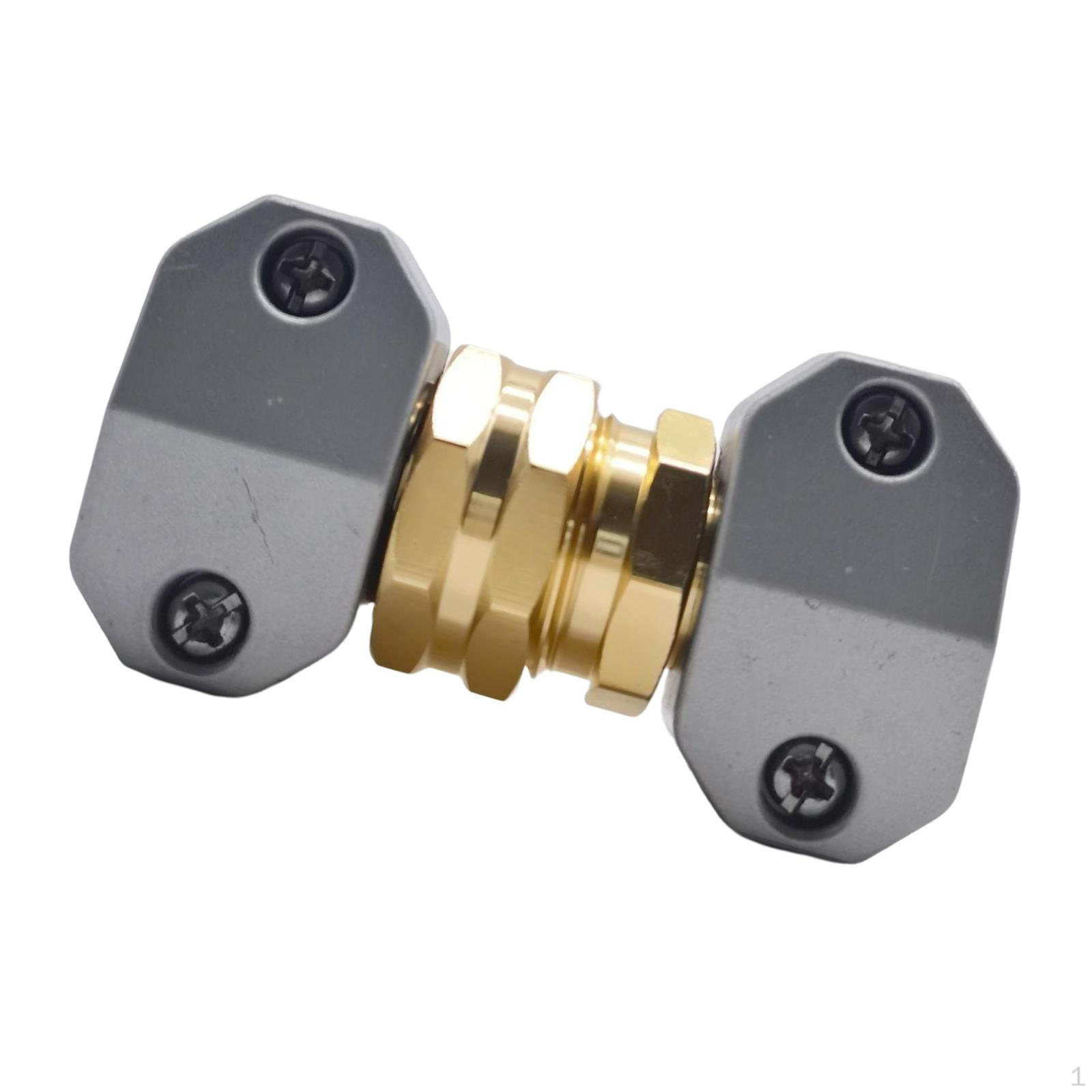 

Pair Garden Hose Fittings Quick Connector Heavy Duty Install Adapter for Direct Replaces