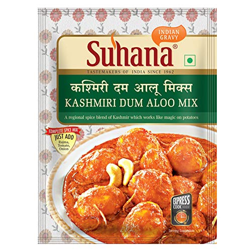

Suhana Kashmiri Dum Aloo Spice Mix 50 g Pouch Pack Of 3 Easy To Cook Authentic Indian Curry Masala Blend Home Style