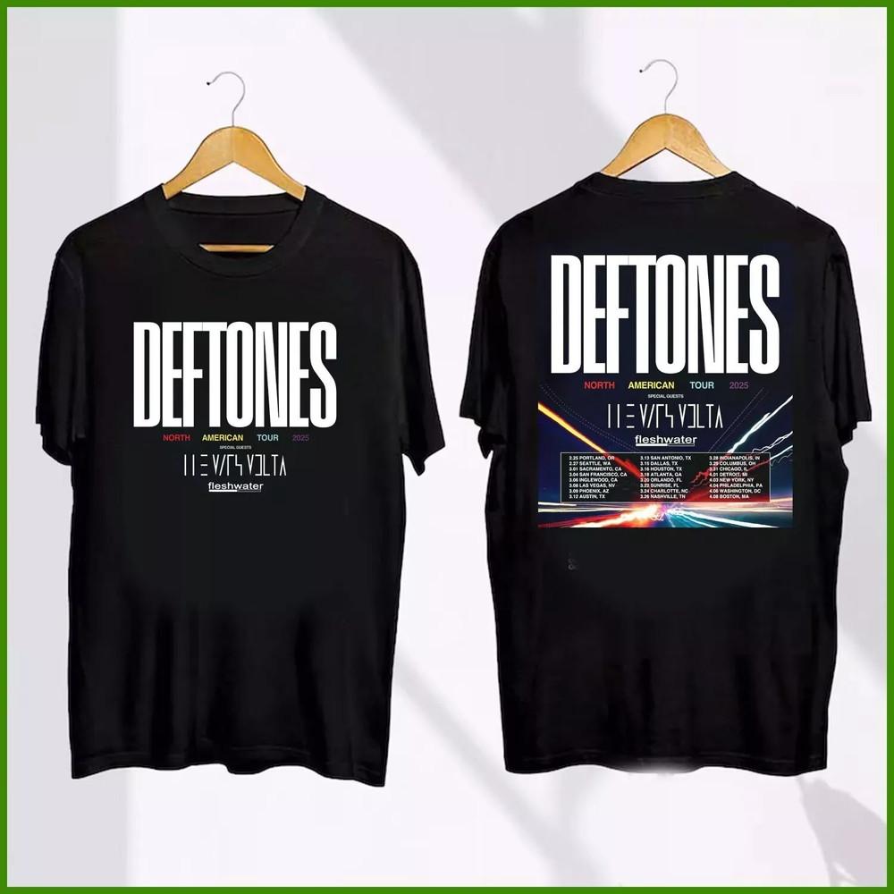 

2025 Deftones North American Tour with The Mars Volta and Fleshwater Tshirt XL