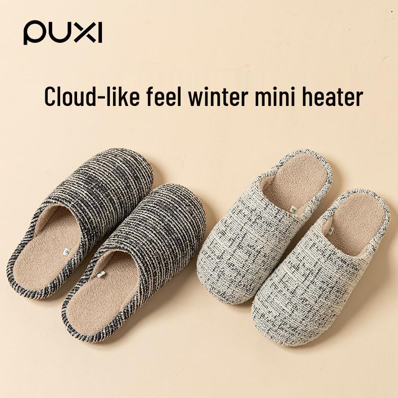 Zhiji Women's Anti-slip Retro Cotton Slippers - Comfortable, Classic, and Warm for Home