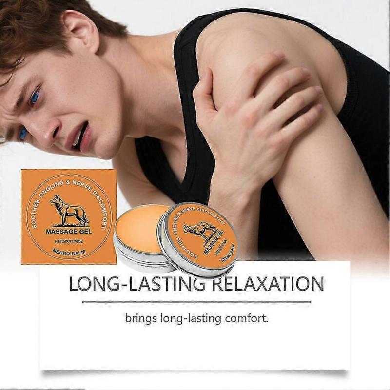 1-3pcs Therawolf Joint & Muscle Soothing Massage Cream for Fast Relief - Natural Herbal Balm for Knee, Shoulder & Wrist Discomfor