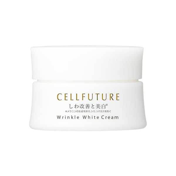 Wrinkle White Cream Skincare Collagen Hyaluronic Acid Niacinamide Wrinkle Whitening Moisturizing Beauty Ingredients Protection Prevention (35g /