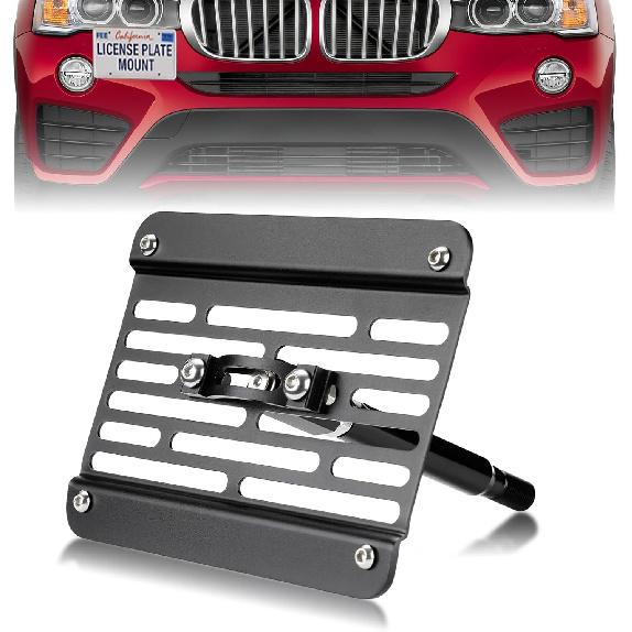ACLONG Front Tow Hook License Plate Bracket Fit for Subaru WRX/STi 15-24, Forester 15-19; Fit for Toyota 86 17-20, Prius 10-15 ; Scion FR-S 13-16 Fit for Subaru WRX/STi Fo