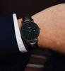 BUREI Men's Leather Watch, Simple and Stylish, Waterproof, Analog, Popular, Date Display, Business, Brand, Gentleman, Slim, Men's Watch G