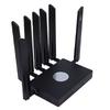 5G NR SA NSA AX3000 WiFi 6 CPE Router with Gigabit WAN LAN Ports Dual SIM IPQ5018 Chip Gigabit LAN Router EU Plug