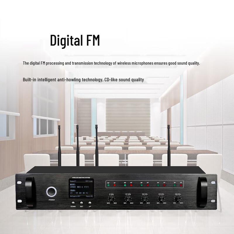 Runpu RP-WX8800P Wireless Conference System Audio Host (CN Version)
