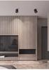 Adjustable LED Anti-Glare Folding Spotlights: Dimmable, Color-Changing, Ideal for Hallway and Wall Wash Background Lighting.