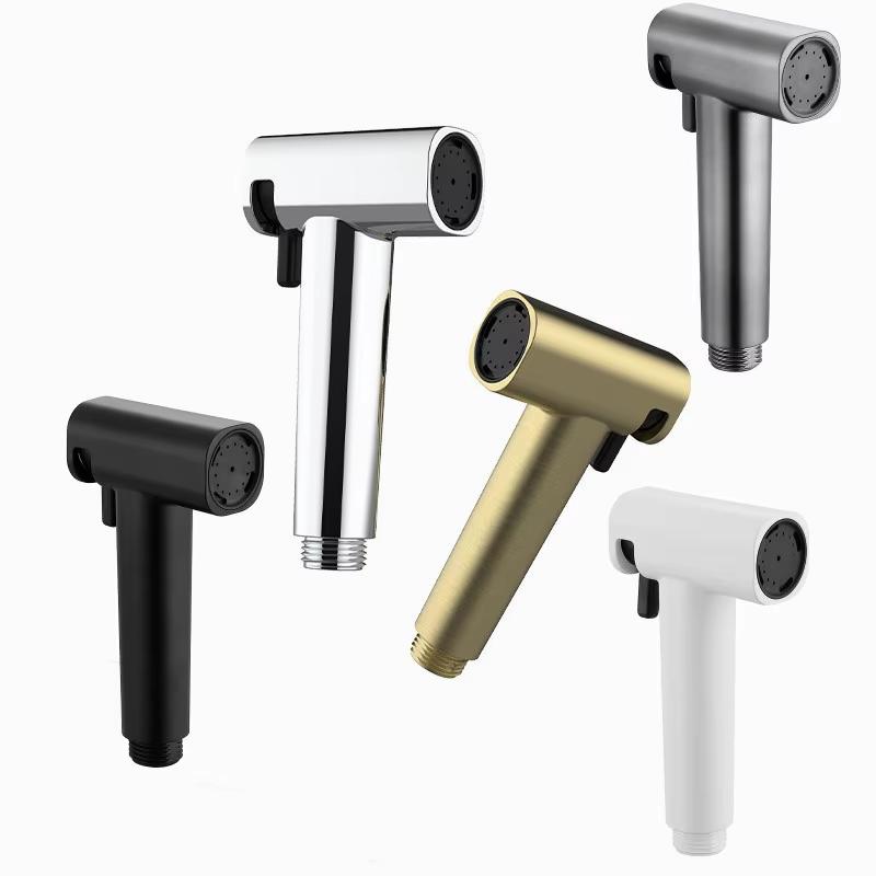 Portable Abs Plastic Bidet Sprayer Set for Bathroom Kitchen Outdoor and Hotel Use-Multi-Purpose Faucet Cleaner