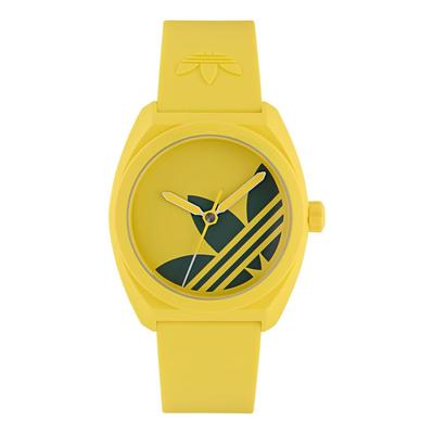 Originals Unisex Adidas Project Three 3 ATM Water Mineral Yellow Ceramic [adidas Watch] Wristwatch, AOST25542, Quartz, Resistance, Glass, Dial, [used