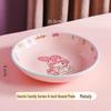 My Melody Kids Double-Handle Ceramic Soup Bowl