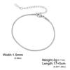 Stainless Steel Gold Color Bracelet Twist Figaro Cuban Chain Bracelets Women Trendy Minimalist Jewelry Gifts