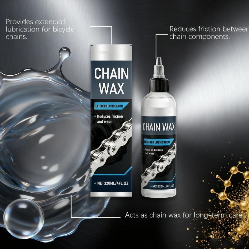 Bicycles Chain Lubricants Dry Waxing Durability Technology Dusts Water Resistance Easy Application Biodegradables