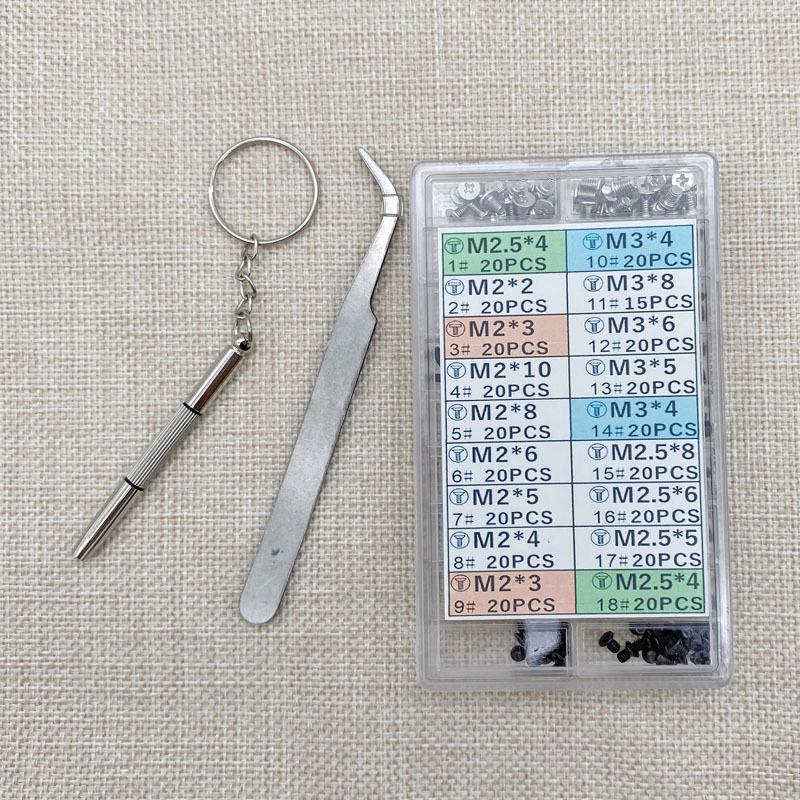 355pcs Laptop & Hard Drive Mini Screws Set