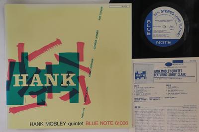 LP-Schallplatte HANK MOBLEY - Hank Mobley Quintet mit Sonny BNJ61006 BLUE NOTE 1984 Japan Jazz Gebraucht