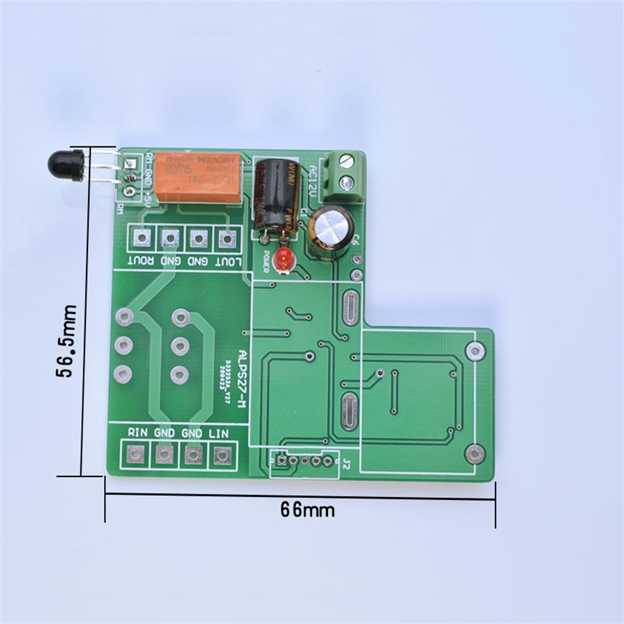 ALPS27 Motor Remote Control Volume Control Board For Preamp Audio Amp 100K