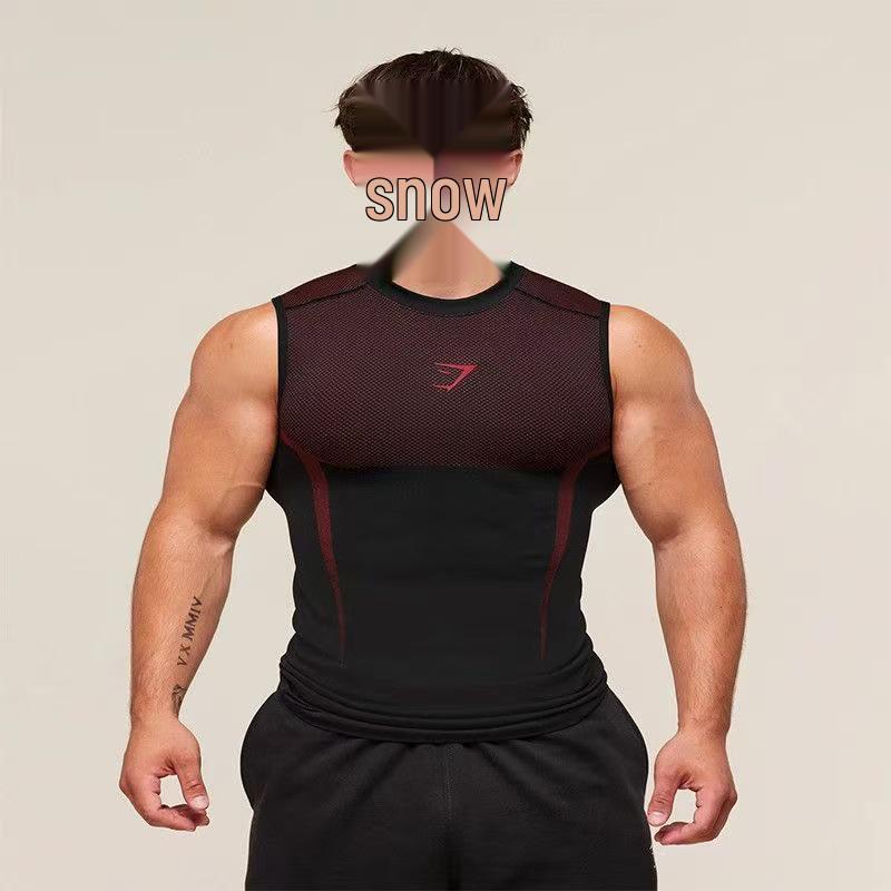 American Style Muscle Fitness Tank Top - Breathable Sleeveless Sportswear