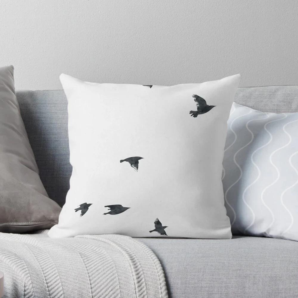 Living Room Bedroom Floral Print Cushion Cover Cotton Linen Pillow Cover Room Decoration Sofa Decoration Cushion