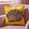 Animal Cute Little Bear Cushion Cover MultiScene Pillow Cover for Home  Car  Reversible Soft  Durable for Daily Use