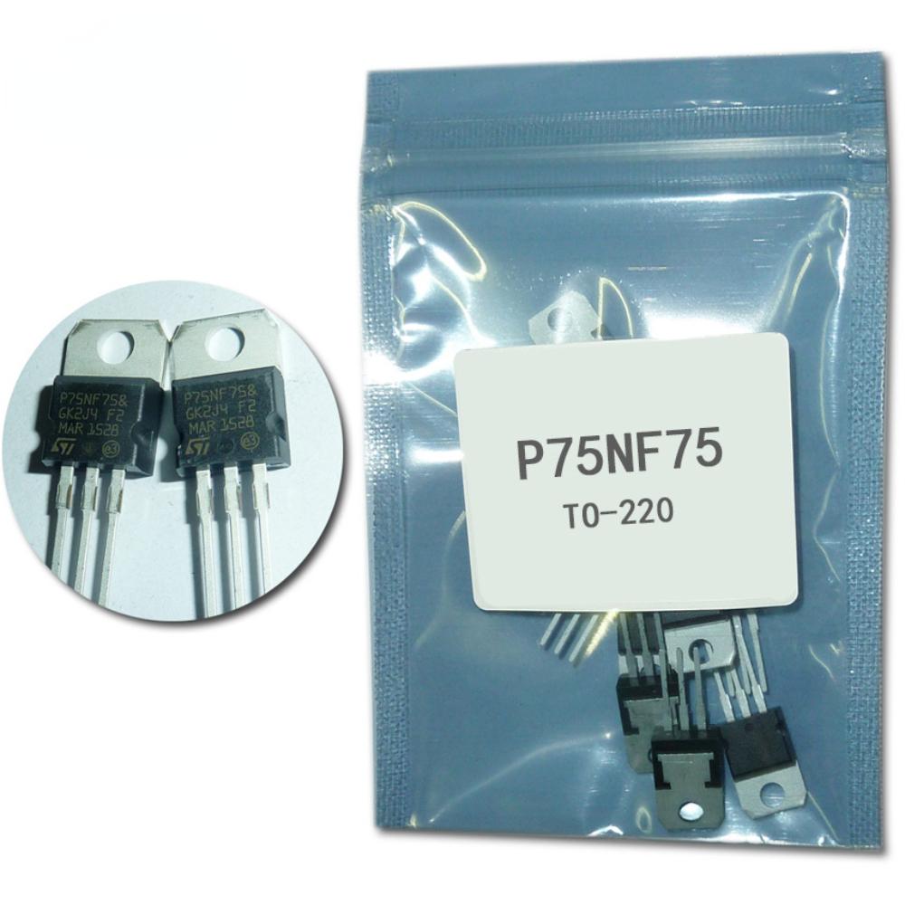 5/10PCS Mosfet Transistor STP75NF75 Field Effect Transistors TO-220 Power 75V 80A