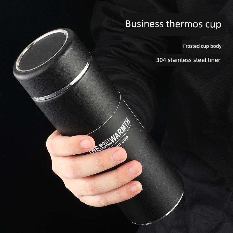 Men's Large-Capacity Thermos Cup Stainless Steel Portable Business Straight Cup Gift Student Tea Cup Large Size
