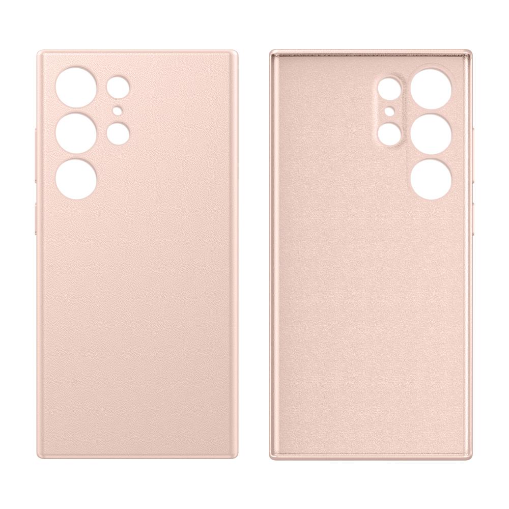 Δερμάτινη Θήκη Τηλεφώνου για Samsung Galaxy S 24 S24 Plus 360 Πλήρης Προστασία Μονόχρωμο Κάλυμμα Πλάτης Shell