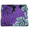 KINOKINO African Print Fabric (Purple C / approx. 540 cm × 110 cm / Polyester)