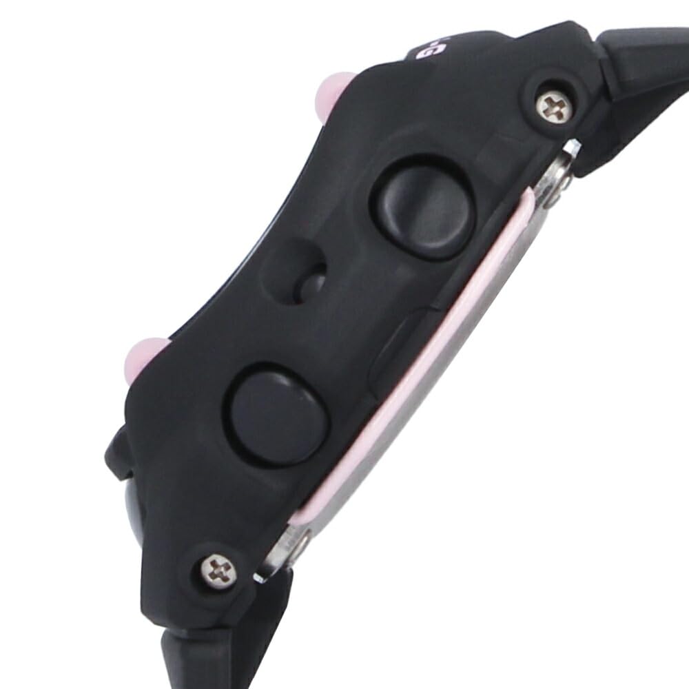 CASIO Baby-G BG-169U-1C Digital Watch, Black/Pink, Women's Resin Stainless Steel, 20 ATM Water Resistant