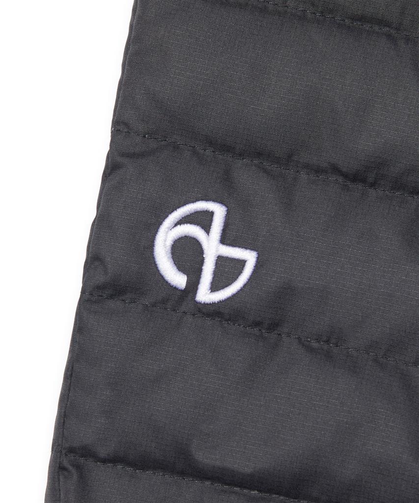 Nomaenyueol Crepe Duck Down Padded Pants - Black