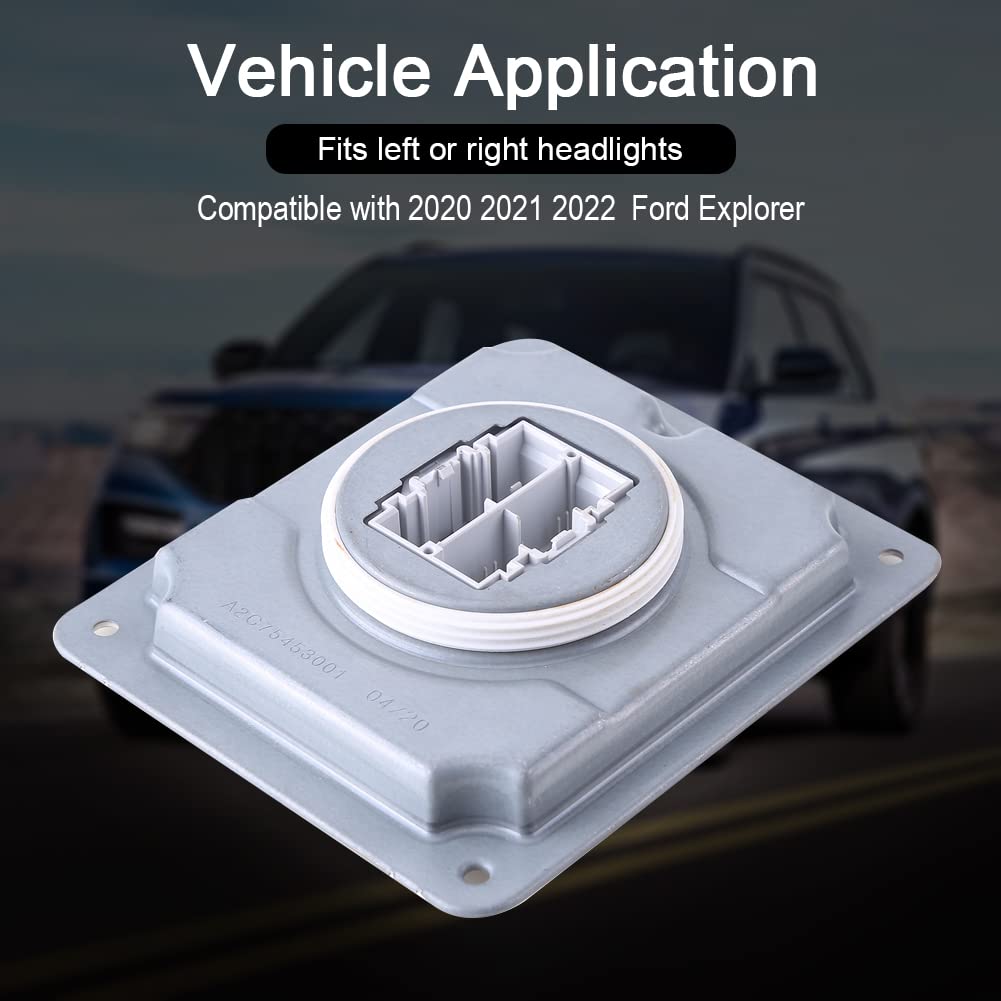 JX7B13B626AG MOD Headlight Control Module for Ford Explorer 2020 2021 2022- Replaces OE JX7B-13B626-AG