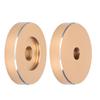 45 RPM Record Turntable Adapter Large Hole Conversion Sheet   Black Clamp Adapter for Most Big Hole Records
