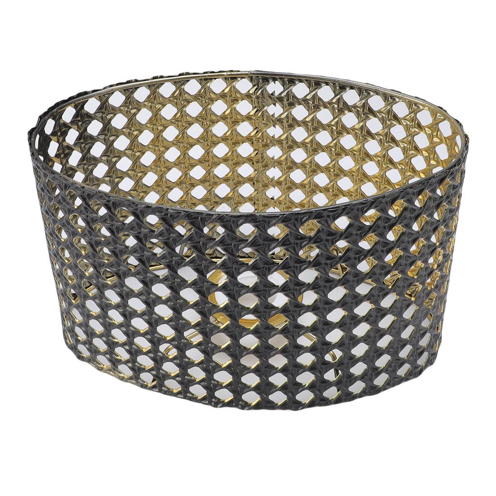 Lamp Shade Oval Shaped Metal Decorative Hollow Out Lampshade for E27 E14 Table Lamp Floor Lamp