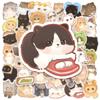 50 100Pcs Cute Cat Stickers Notebook Stationary Scrapbook Laptop Phone Guitar Kawaii Animal Decal For Kids Diy Toy