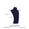 Weiyuanpeng Ultra-fiber Mannequin Necklace Display Stand