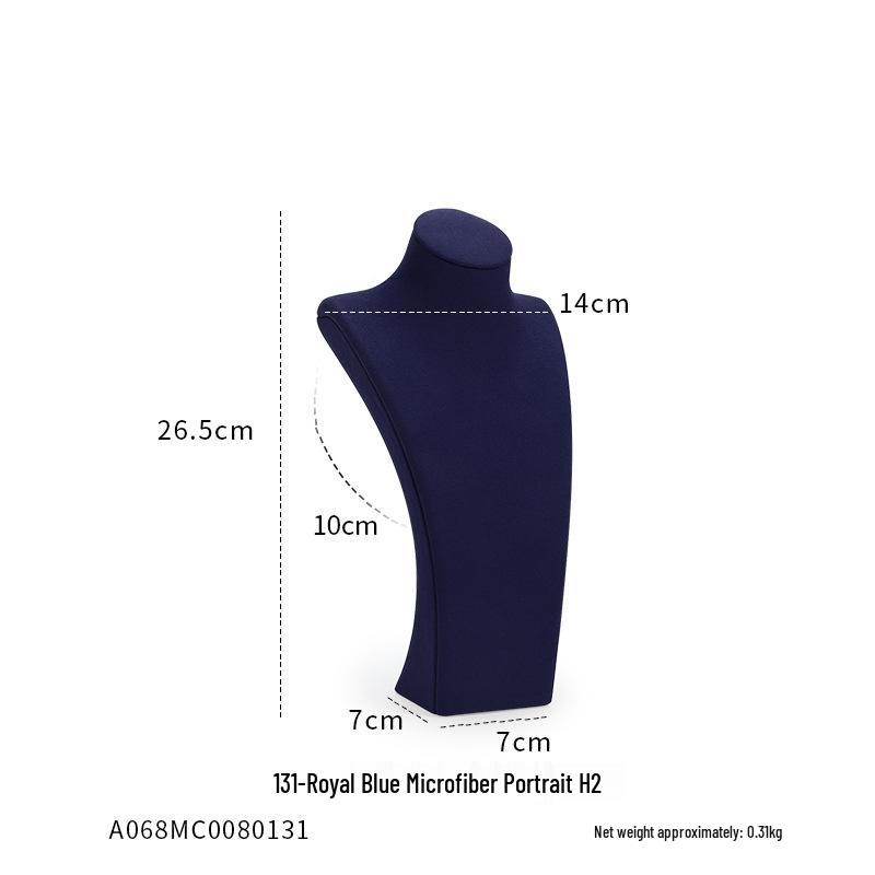 Weiyuanpeng Ultra-fiber Mannequin Necklace Display Stand