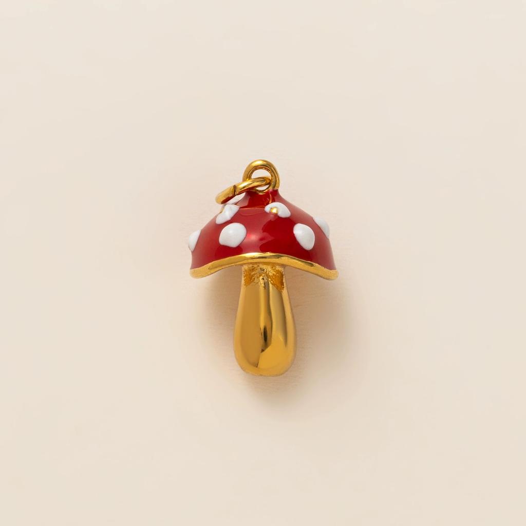 Y2K Cute Fruit Strawberries Cherries Avocados Lemons Charm For Women Stainless Steel Gold Color Pendant DIY Making Accessories