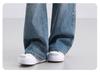 Full Sky Diamond Rhinestone Wide Leg Sparkle High Waist Slimming Jeans