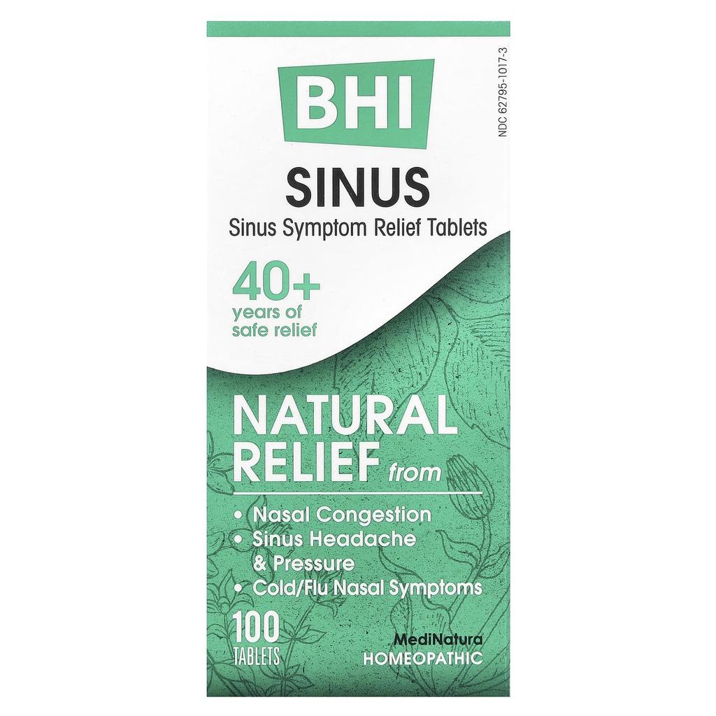 Bhi, Sinus, 100 Tablets