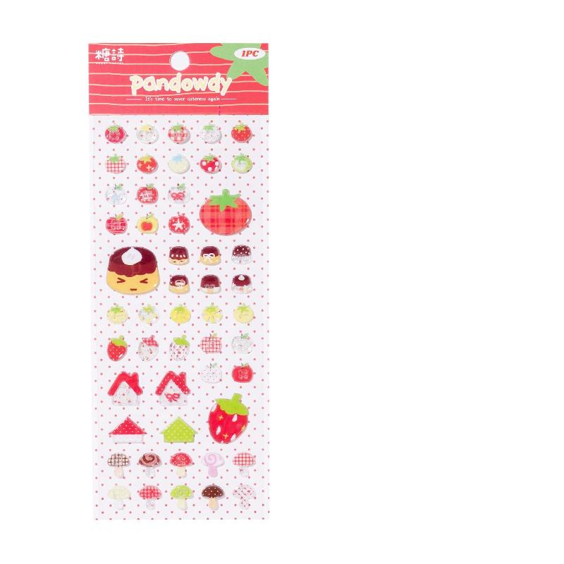 1/4Pcs 3D Stickers Olden Ocean Clover Star Cute Stickers DIY Craft Scrapboo Journal Phone Cases Hand Account Decorative Stickers