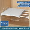 Retractable Wardrobe Shelf Divider and Organizer