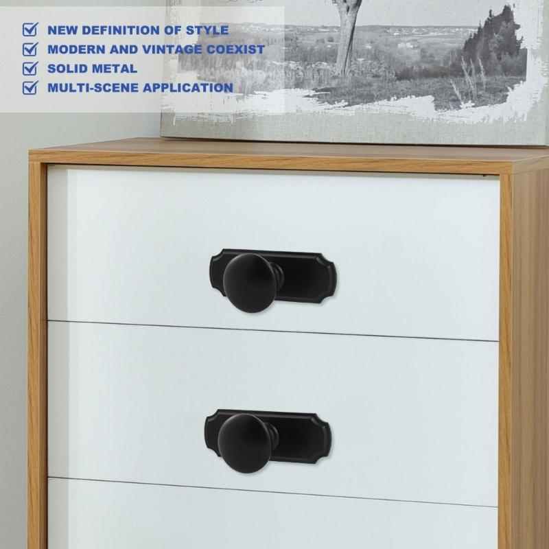 2 szt. Gałka do komody ze stopu cynku Uchwyt do szafki kuchennej Uchwyt do szafy Prosta gałka do szuflady Nowoczesny sprzęt meblowy