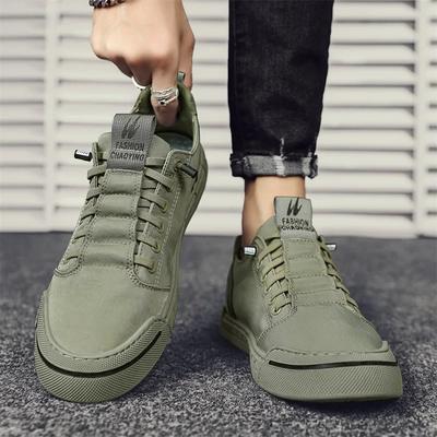 Canvas Shoes For Men Walking Outdoor Sneakers Male Breathable Footwear Tenis Hombres Green Men Casual Shoe Ice Silk