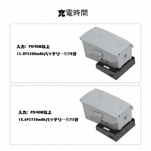 Palumma DJI Mavic Air 2/Air 2S Drone Compatible Battery Charger Hub, Fast Charger, RC Intelligent USB Quick Charging