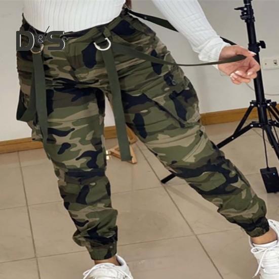 Pantaloni Donna Camouflage Stampa Classica Caviglia Fasciata Casual Lady  Cargo Pants acquista in modo economico — spedizione gratuita, recensioni  reali con foto — Joom