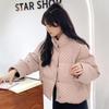 Niche Polka Dot Down Cotton-padded Clothes Women's Short Winter New Versatile Sweet Small Cotton-padded Coat