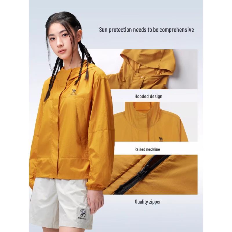 

Camel Women s Long Sun Protection Jacket A26BA45025 XL