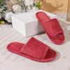 Mode Übergröße Schuhe für Damen Herbst Winter Mode Flats Hausschuhe 36-43 Rot Schwarz Grau Braun Slipper Rutschfeste Hausschuhe Damen