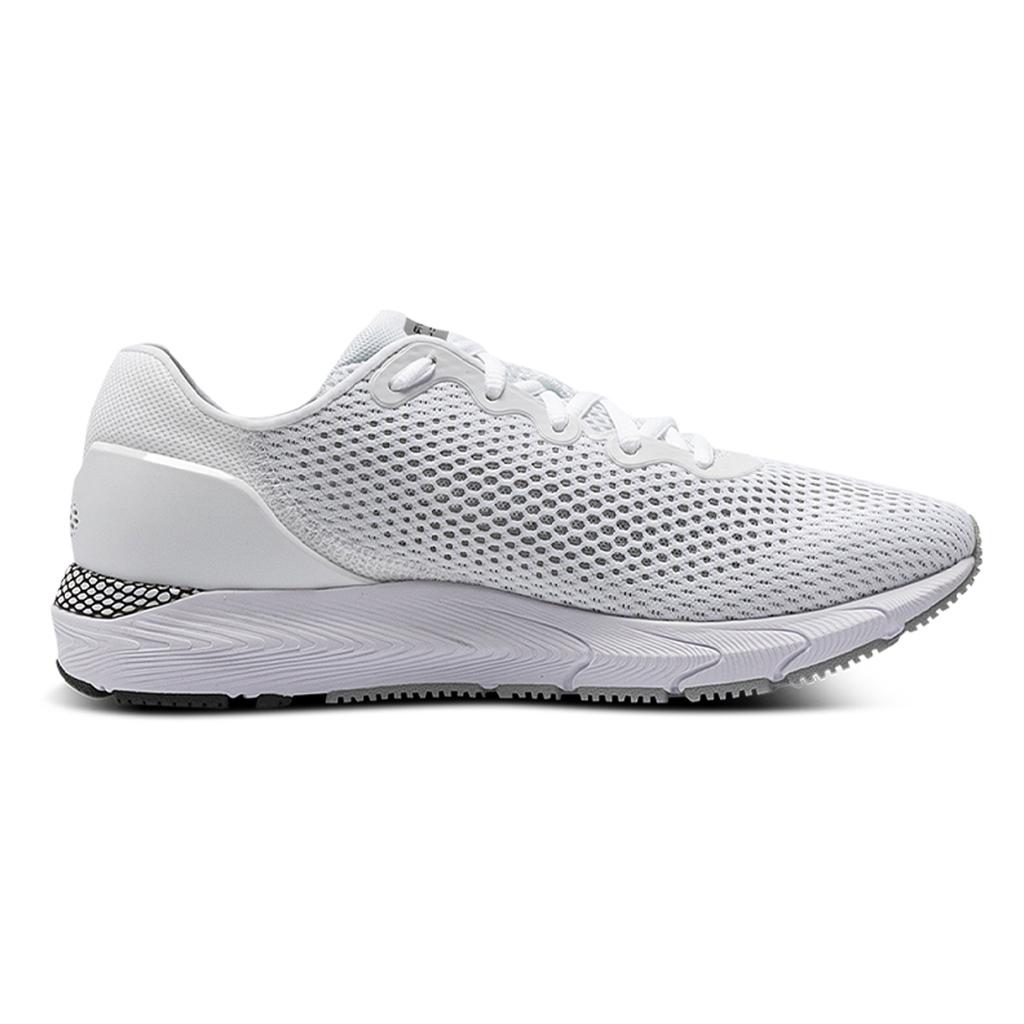Under Armour HOVR Sonic 4 Comfortable Daily Fabric Low-Top Running Shoes Men Sneaker White 3025206-100